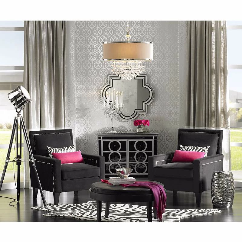 Uttermost Fascination 3-Light Chandelier 3 Uttermost Fascination 3-Light Chandelier