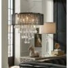 Possini Euro Bretton 22" Wide Brushed Nickel Crystal Chandelier -Lighting Sales Shop 062816 transitional chandeliers h