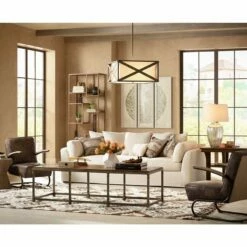 Kichler Cahoon 25 3/4"W Iron Convertible 4-Light Pendant