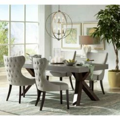 Possini Euro Spherical 24" Wide Brushed Nickel Globe 6-Light Pendant