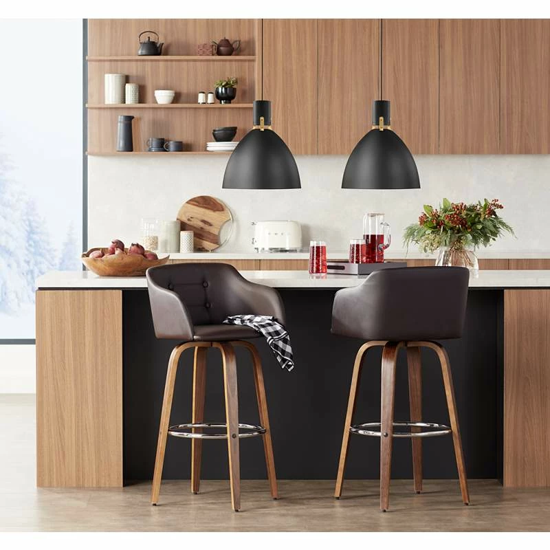 Brynne 14" Wide Matte Black LED Pendant Light 3 Brynne 14" Wide Matte Black LED Pendant Light