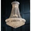 Elegant Primo Collection 28" Wide Royal Cut Crystal Chandelier