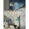 Villette 20 1/4" Wide Chrome And Crystal LED Pendant Light -Lighting Sales Shop 200827 traditional chandeliers alt h1
