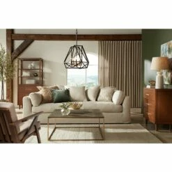 Franklin Iron Works Hawking 5-Light 20" Wide Bronze Pendant Chandelier