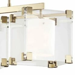 Achilles 53 3/4" Wide Brass Kitchen Island Light Pendant -Lighting Sales Shop achilles 53 and three quarter inch wide brass kitchen island light pendant 59a55views1