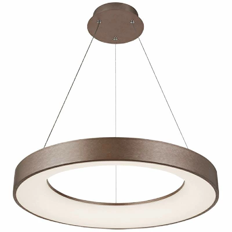Acryluxe™ Sway 15" Wide Light Bronze LED Pendant Light 4 Acryluxe™ Sway 15" Wide Light Bronze LED Pendant Light - Image 2