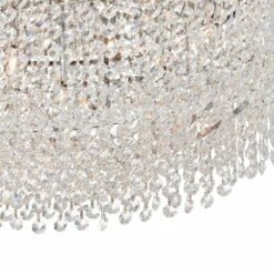 Adali Curve 25 1/2" Wide Clear Crystal Pendant Chandelier -Lighting Sales Shop adali curve 25 and one half inch wide clear crystal pendant chandelier y2425views1