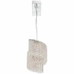 Adali Curve 25 1/2" Wide Clear Crystal Pendant Chandelier -Lighting Sales Shop adali curve 25 and one half inch wide clear crystal pendant chandelier y2425views4