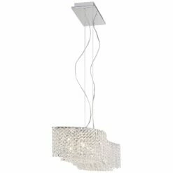 Adali Curve 32" Wide Clear Crystal Linear Chandelier -Lighting Sales Shop adali curve 32 inch wide clear crystal linear chandelier 8g378views4