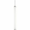 AFX Caden 5.1" Wide Satin Nickel Finish Tall Modern LED Mini-Pendant