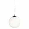 AFX Loretto 11.8" Wide Black And White Modern Orb Pendant 1 AFX Loretto 11.8" Wide Black And White Modern Orb Pendant -Lighting Sales Shop afx loretto 11 8 inch wide black and white modern orb pendant 978x2