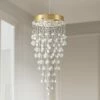 Aida 18" Wide Gold Pouring Crystal Pendant Light -Lighting Sales Shop aida 18 inch wide gold pouring crystal pendant light 757a1cropped