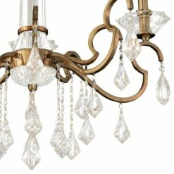 Allegri Valencia 26" Wide Champagne Gold 5-Light Chandelier -Lighting Sales Shop allegri valencia 26 inch wide champagne gold 5 light chandelier 22w66views1