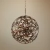 Ambassador 20" Wide Copper Recycled Steel Sphere Pendant 2 Ambassador 20" Wide Copper Recycled Steel Sphere Pendant -Lighting Sales Shop ambassador 20 inch wide copper recycled steel sphere pendant 13p45cropped