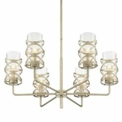 Ambert 31" Wide Brushed Nickel 6-Light Chandelier 13 Ambert 31" Wide Brushed Nickel 6-Light Chandelier -Lighting Sales Shop ambert 31 inch wide brushed nickel 6 light chandelier 91x44views3
