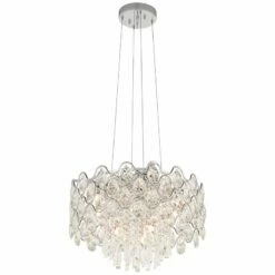 Angotti 9-Light 19" Round Modern Luxe Crystal Chandelier 15 Angotti 9-Light 19" Round Modern Luxe Crystal Chandelier -Lighting Sales Shop angotti 9 light 19 inch round modern luxe crystal chandelier 6g983views4