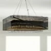 Troy Apollo 34 1/2"W Dark Bronze And Polished Chrome Chandelier