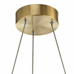 Arabella 20 1/2"W Champagne Gold 6-Light LED Crystal Pendant -Lighting Sales Shop arabella 20 and one half inchw champagne gold 6 light led crystal pendant 75a22views2