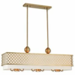 Arabesque 39 3/4"W Soft Gold Kitchen Island Light Pendant 9 Arabesque 39 3/4"W Soft Gold Kitchen Island Light Pendant -Lighting Sales Shop arabesque 39 and three quarter inchw soft gold kitchen island light pendant 69m75views2