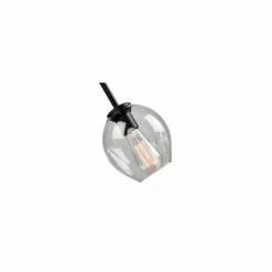 Artcraft Organic 6 1/4" Wide Black Mini Pendant -Lighting Sales Shop artcraft organic 6 and one quarter inch wide black mini pendant 35w51views1