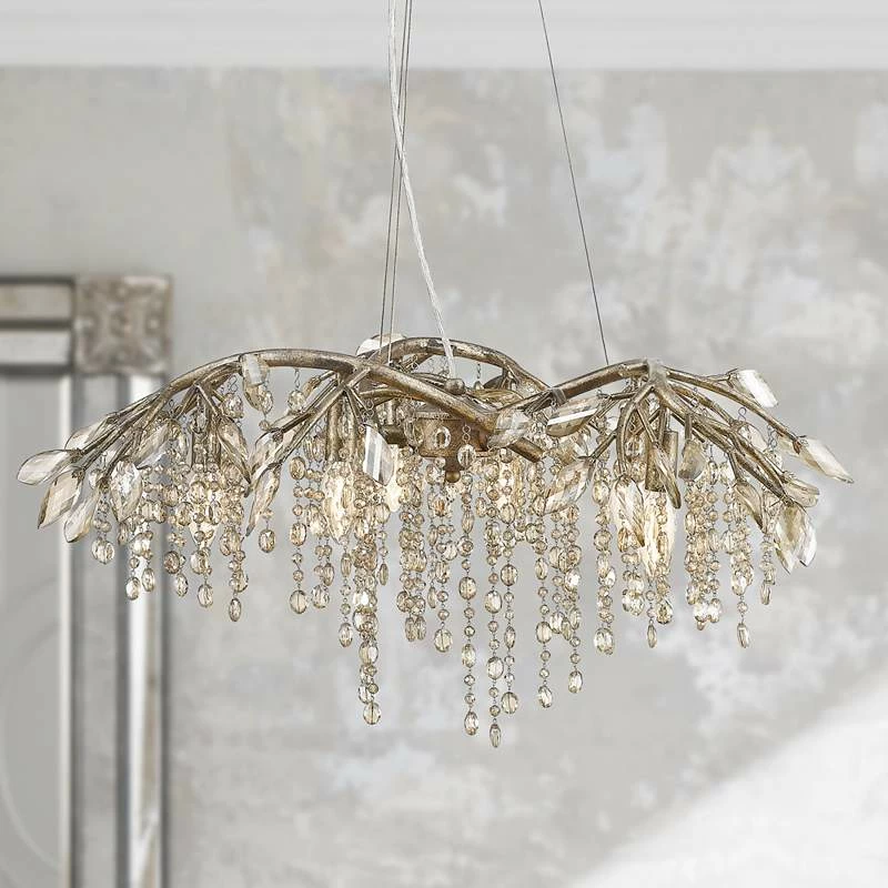 Golden Lighting Autumn Twilight 31" Wide Mystic Gold Pendant 3 Golden Lighting Autumn Twilight 31" Wide Mystic Gold Pendant