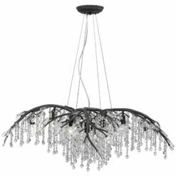 Golden Lighting Autumn Twilight 40" Wide Black Iron And Crystal Chandelier 7 Golden Lighting Autumn Twilight 40" Wide Black Iron And Crystal Chandelier -Lighting Sales Shop autumn twilight 40 inch wide black iron and crystal chandelier 81d76views1