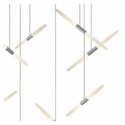 Ballet 27 1/4" Wide 13-Light Swag Satin Aluminum LED Pendant 7 Ballet 27 1/4" Wide 13-Light Swag Satin Aluminum LED Pendant -Lighting Sales Shop ballet 27 and one quarter inch wide 13 light swag satin aluminum led pendant 71e49views1