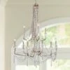 Barcelona 34 1/2" Wide Transcend Silver Crystal Chandelier 2 Barcelona 34 1/2" Wide Transcend Silver Crystal Chandelier -Lighting Sales Shop barcelona 34 and one half inch wide transcend silver crystal chandelier 11m24cropped