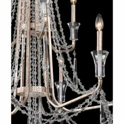 Barcelona 34 1/2" Wide Transcend Silver Crystal Chandelier -Lighting Sales Shop barcelona 34 and one half inch wide transcend silver crystal chandelier 11m24views1