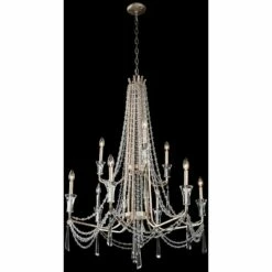 Barcelona 34 1/2" Wide Transcend Silver Crystal Chandelier -Lighting Sales Shop barcelona 34 and one half inch wide transcend silver crystal chandelier 11m24views3