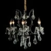 Beauport 24 1/2" Wide Black Crystal 6-Light Chandelier -Lighting Sales Shop beauport 24 and one half inch wide black crystal 6 light chandelier 871x8