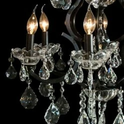Beauport 24 1/2" Wide Black Crystal 6-Light Chandelier 5 Beauport 24 1/2" Wide Black Crystal 6-Light Chandelier -Lighting Sales Shop beauport 24 and one half inch wide black crystal 6 light chandelier 871x8views1