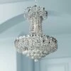 Belenus 18" Wide Traditional Chrome And Crystal Chandelier -Lighting Sales Shop belenus 18 inch wide traditional chrome and crystal chandelier 66d21cropped