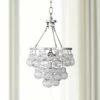 Bling 11 1/4" Wide Polished Nickel And Glass Mini Pendant -Lighting Sales Shop bling 11 and one quarter inch wide polished nickel and glass mini pendant 1c629cropped