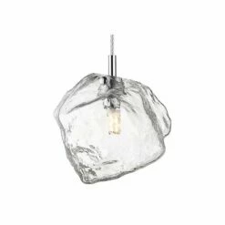 Boulder 6 3/4"W Polished Nickel And Glass LED Mini Pendant 7 Boulder 6 3/4"W Polished Nickel And Glass LED Mini Pendant -Lighting Sales Shop boulder 6 and three quarter inchw polished nickel and glass led mini pendant 69y51views1