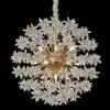 Bouquet 31 1/2" Wide Gold Crystal 18-Light Round Chandelier -Lighting Sales Shop bouquet 31 and one half inch wide gold crystal 18 light round chandelier 879x8
