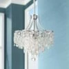 Bravado 15 3/4"W Polished Chrome LED Crystal Pendant Light -Lighting Sales Shop bravado 15 and three quarter inchw polished chrome led crystal pendant light 67t93cropped