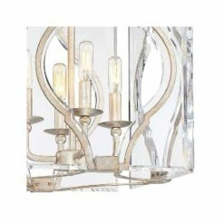 Brenton Cove 14"W Gold Mist Gold Leaf 4-Light Foyer Pendant -Lighting Sales Shop brenton cove 14 inchw gold mist gold leaf 4 light foyer pendant 77n95views1
