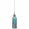 Bruck Capella 9.7" High Chrome And Handcrafted Blue Glass LED Pendant