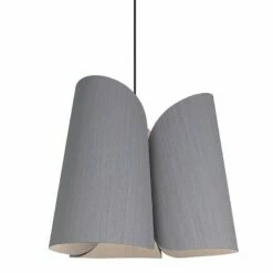 Bruck Julieta 18 1/4" Wide Gray Oak And Ash Modern Pendant Light