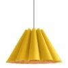 Bruck Lora 27 1/2" Wide Yellow And Ash Wood Pendant Light