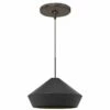 Brummel 10 1/2"W Antique Bronze LED Freejack Mini Pendant 1 Brummel 10 1/2"W Antique Bronze LED Freejack Mini Pendant -Lighting Sales Shop brummel 10 and one half inchw antique bronze led freejack mini pendant 30d30