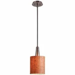 Bulletin 8" Wide Natural Cork Mini Pendant -Lighting Sales Shop bulletin 8 inch wide natural cork mini pendant 3y054views1