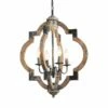 Cachil 19 3/4"W Distressed Wood 4-Light Lantern Chandelier 2 Cachil 19 3/4"W Distressed Wood 4-Light Lantern Chandelier -Lighting Sales Shop cachil 19 and three quarter inchw distressed wood 4 light lantern chandelier 499e5