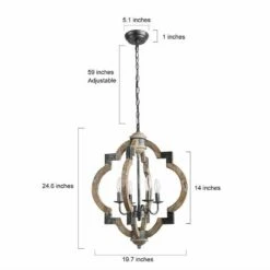 Cachil 19 3/4"W Distressed Wood 4-Light Lantern Chandelier 11 Cachil 19 3/4"W Distressed Wood 4-Light Lantern Chandelier -Lighting Sales Shop cachil 19 and three quarter inchw distressed wood 4 light lantern chandelier 499e5views4
