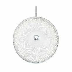 Caledonia 10"W Clear Honeycomb Glass LED Mini Pendant Light -Lighting Sales Shop caledonia 10 inchw clear honeycomb glass led mini pendant light 79n07views1