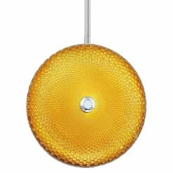 Caledonia 10"W Yellow Honeycomb Glass LED Mini Pendant Light 7 Caledonia 10"W Yellow Honeycomb Glass LED Mini Pendant Light -Lighting Sales Shop caledonia 10 inchw yellow honeycomb glass led mini pendant light 79n14views1