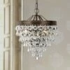 Calypso 12" Wide Crystal Vibrant Bronze Chandelier -Lighting Sales Shop calypso 12 inch wide crystal vibrant bronze chandelier 2c233cropped