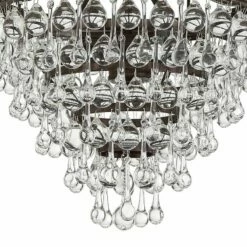 Calypso 12" Wide Crystal Vibrant Bronze Chandelier -Lighting Sales Shop calypso 12 inch wide crystal vibrant bronze chandelier 2c233views1
