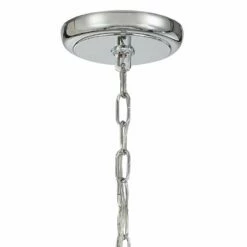 Calypso 24" Wide Polished Chrome And Crystal Chandelier -Lighting Sales Shop calypso 24 inch wide polished chrome and crystal chandelier 7f895views2